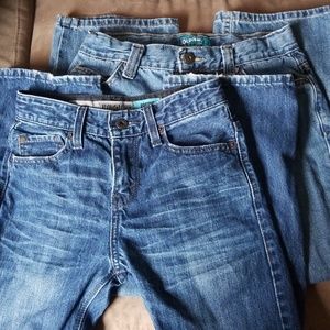 Bundle of boys jeans